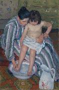 Mary Cassatt The Childs Bath painting